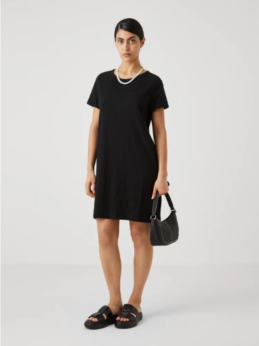 NWT GAP Black Pocket Tee Dress